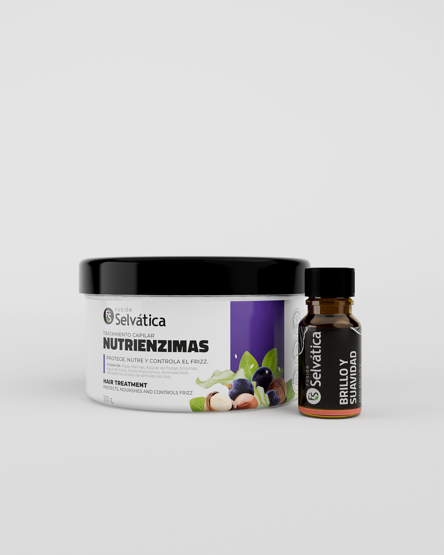 DÚO CAPILAR ADIÓS FRIZZ + AMPOLLETA GRATIS